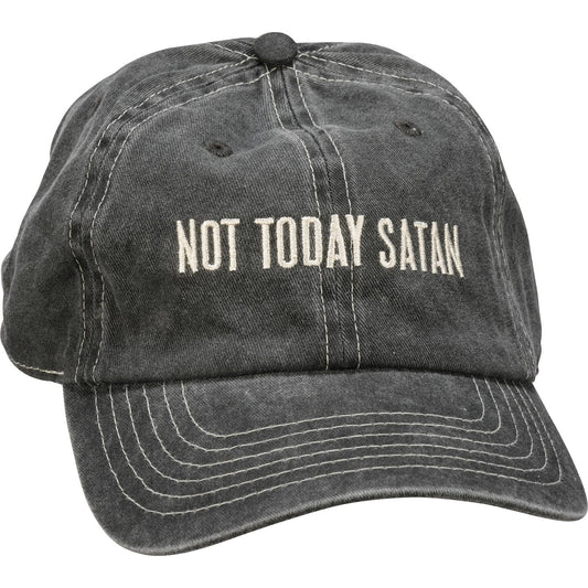 Not Today Satan Baseball Cap
