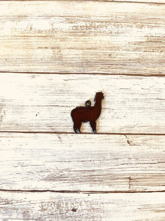 Alpaca Charm Farmhouse Pendant DIY Made In The USA